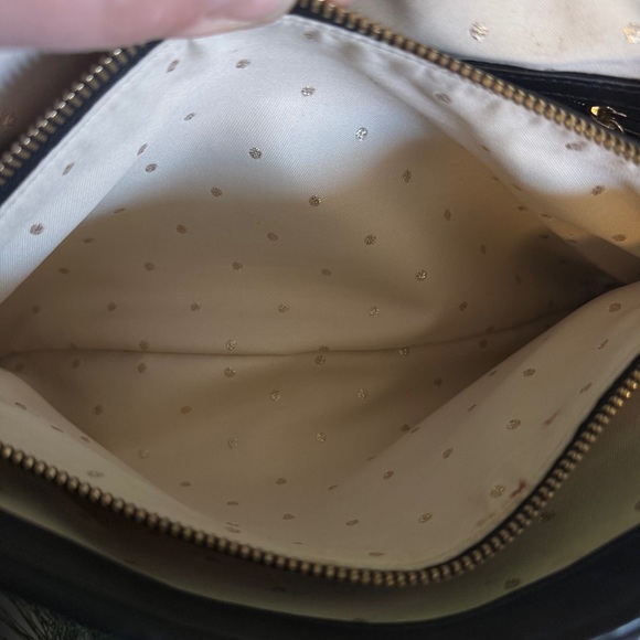 Kate Spade Paola El Morocco Gold/Silver Bow Sequined Clutch Purse - Picture 10 of 13